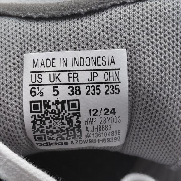 Adidas Grand Court 2.0 Women's Athletic Sneakers Size 6.5 White Academia Preppy - Picture 12 of 15